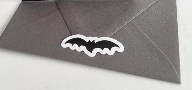 Old Gravestone Happy Birthday Card Goth Stationery